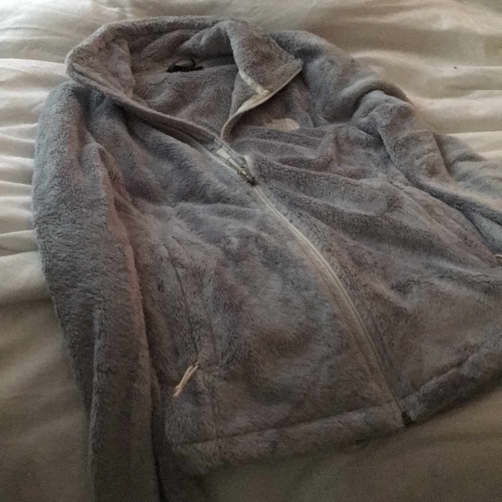 North Face Fuzzy Jacket (Grey)